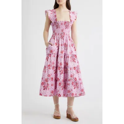 Hill House Home The Ellie Nap Midi Dress In Multi