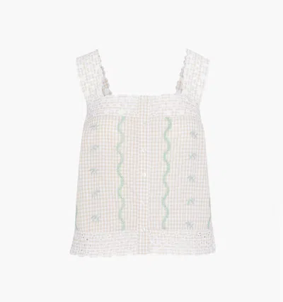 Hill House Home The Elroy Top In White