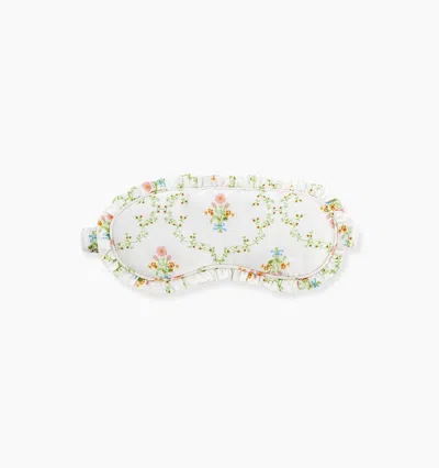 Hill House Home The Eye Mask & Silk Pillowcase Set In Green