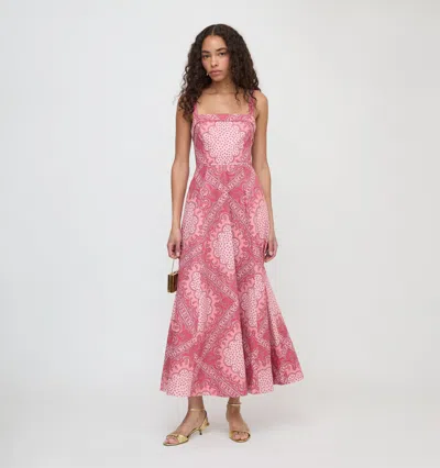 Hill House Home The Ezra Dress In Pink