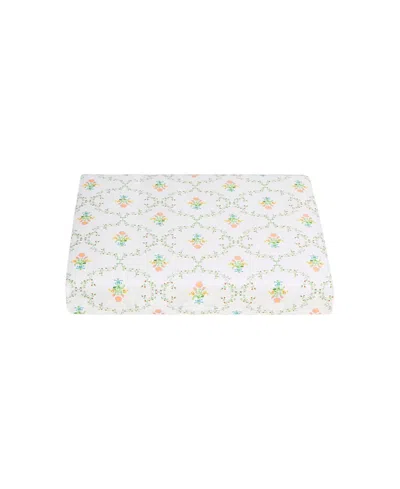 Hill House Home The Fitted Sheet, King In Pastel Trellis