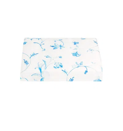 Hill House Home Botanical Fitted Sheet In Blue