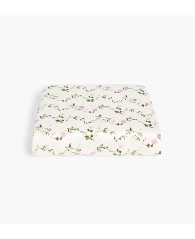 Hill House Home The Fitted Sheet, Twin In Pink Pond Floral