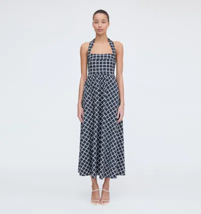 Hill House Home The Fleur Dress In Grecian Check