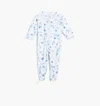 Hill House Home The Footie Pajama In Blue
