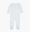 Hill House Home The Footie Pajama In Blue