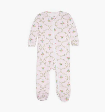 Hill House Home The Footie Pajama In Neutral
