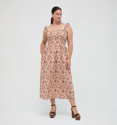 Hill House Home The Harper Nap Dress In Brown