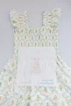 Hill House Home The Hill House X Erica Wilson Ellie Nap Dress Canvas Pastel Trellis