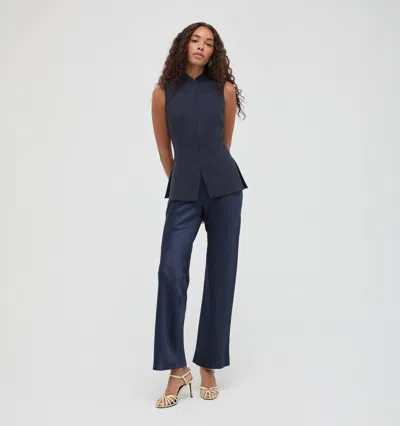 Hill House Home The Katrina Top In Midnight Navy