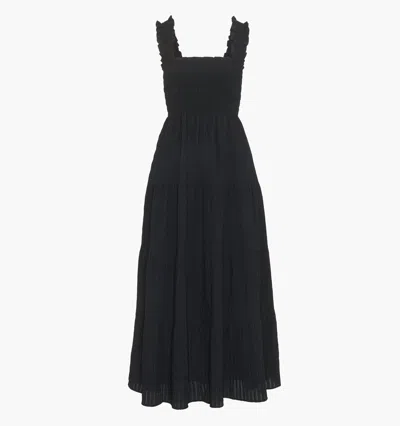 Hill House Home The Kimmy Maxi Nap Dress In Black