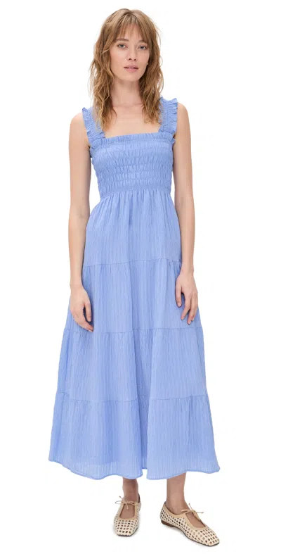 Hill House Home The Maternity Ellie Maxi Nap Dress Bluebird