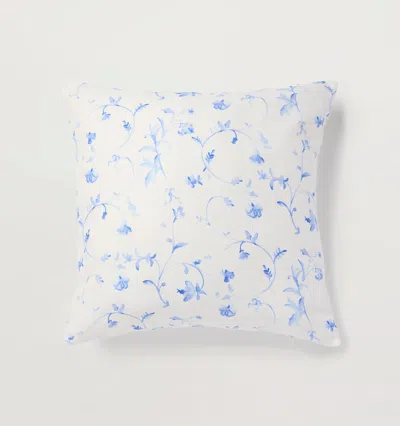 Hill House Home The Large Decorative Pillow In Blue Botanical