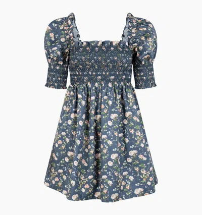 Hill House Home The Lila Nap Dress In Navy Bluebonnet