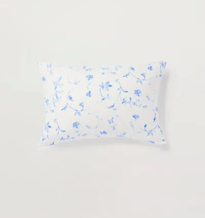 Hill House Home The Lumbar Decorative Pillow In Blue Botanical