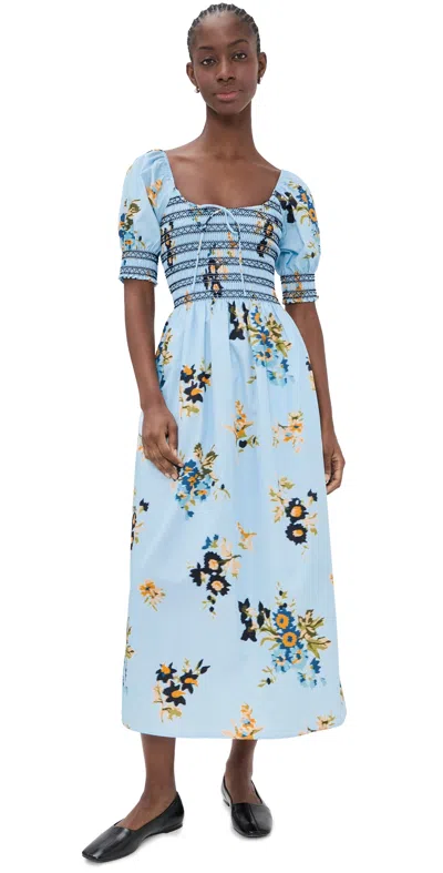 Hill House Home The Madeline Nap Dress In Blue