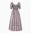 Hill House Home The Madeline Nap Dress In Navy Emma Stripe