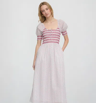 Hill House Home The Madeline Nap Dress In Pink