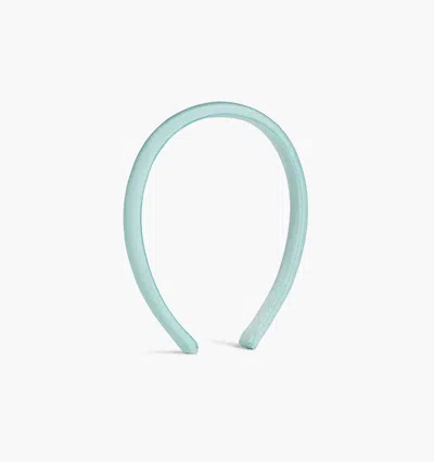 Hill House Home The Maeve Headband In Aqua Blue Grosgrain