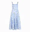 Hill House Home The Margot Dress In Sky Bluebonnet