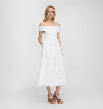 Hill House Home The Marguerite Nap Dress In White