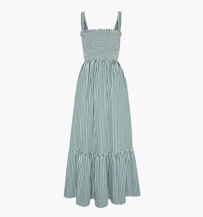 Hill House Home The Maternity Anjuli Nap Dress Green Stripe