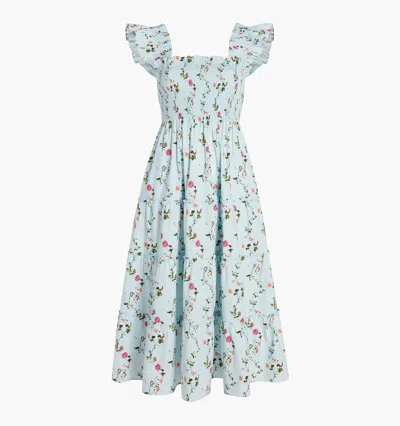 Hill House Home The Maternity Ellie Nap Dress Pond Floral Poplin