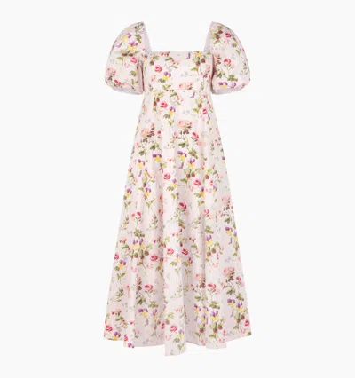 Hill House Home Kids' The Matilda Dress In Pink Bluebonnet