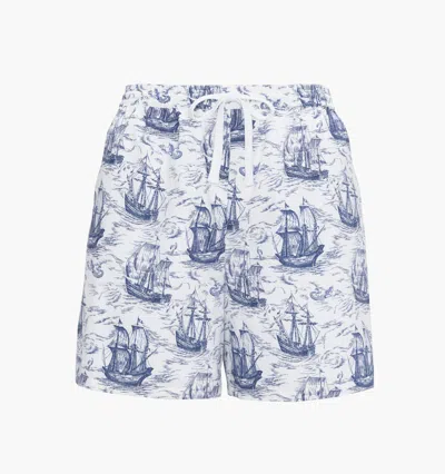 Hill House Home The Men's Leo Shorts In Blue