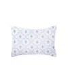 Hill House Home The Mini Pillowcase In Blue Trellis