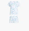 Hill House Home The Nina Short Pajama Set In Pattern