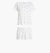 Hill House Home The Nina Short Pajama Set In Pink