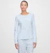 Hill House Home The Olivia Pant Pajama Set In Blue