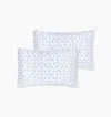 Hill House Home The Pillowcase Set In Blue Vine Stripe