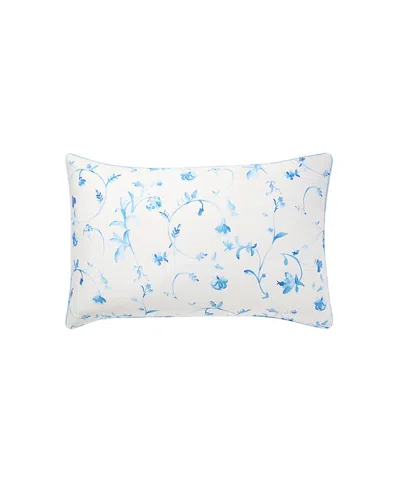 Hill House Home The Pillowcase Set, Standard In Blue Botanical