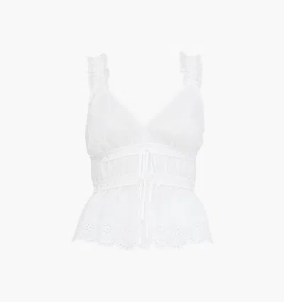 Hill House Home The Raven Top In White