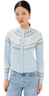 Hill House Home The Ren Cardigan In Blue