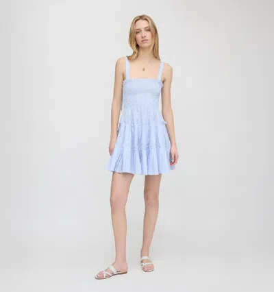 Hill House Home The Ribbon Charlotte Nap Dress In Blue