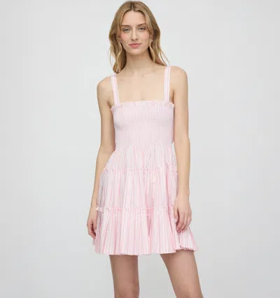 Hill House Home The Ribbon Charlotte Nap Dress In Pink