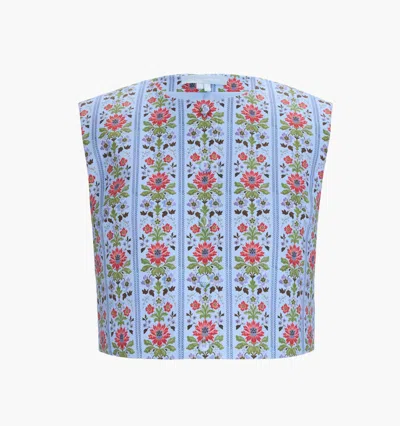 Hill House Home The Rosalie Top In Blue