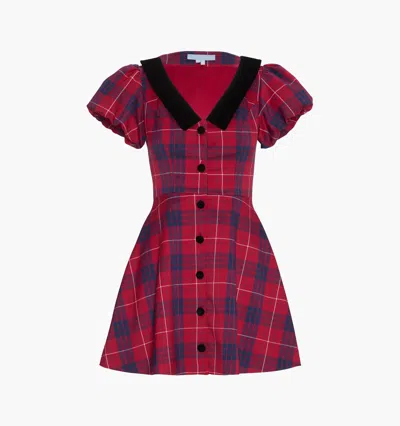 Hill House Home The Samantha Dress In Red