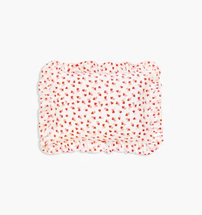 Hill House Home The Scallop Mini Pillowcase In Lots Of Hearts
