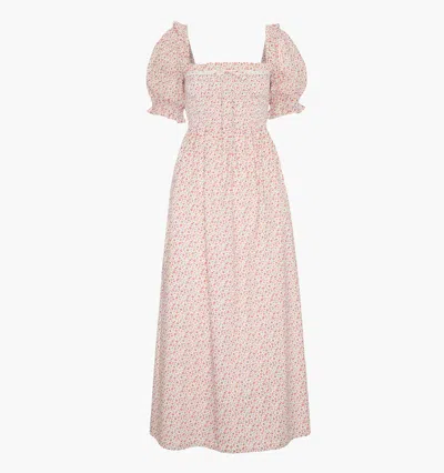 Hill House Home The Scarlett Midi Nap Dress In Neutral