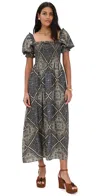 Hill House Home The Scarlett Midi Nap Dress In Multi