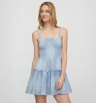 Hill House Home The Seraphina Mini Nap Dress In Blue