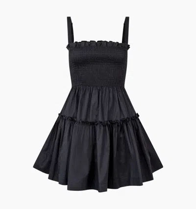 Hill House Home The Seraphina Mini Nap Dress In Black