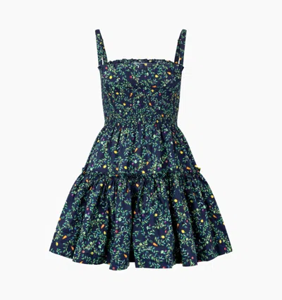 Hill House Home The Seraphina Mini Nap Dress In Midnight Garden