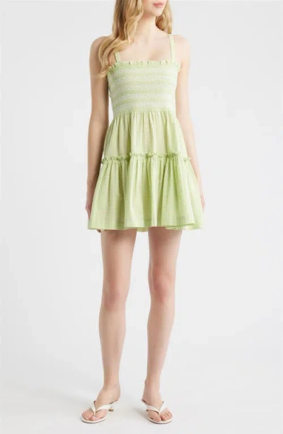 Hill House Home The Seraphina Mini Nap Dress In Green
