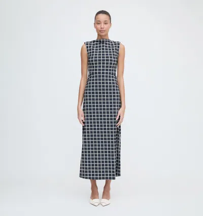 Hill House Home The Sloane Dress In Grecian Check