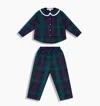 Hill House Home The Tiny Cypress Set In Midnight Tartan